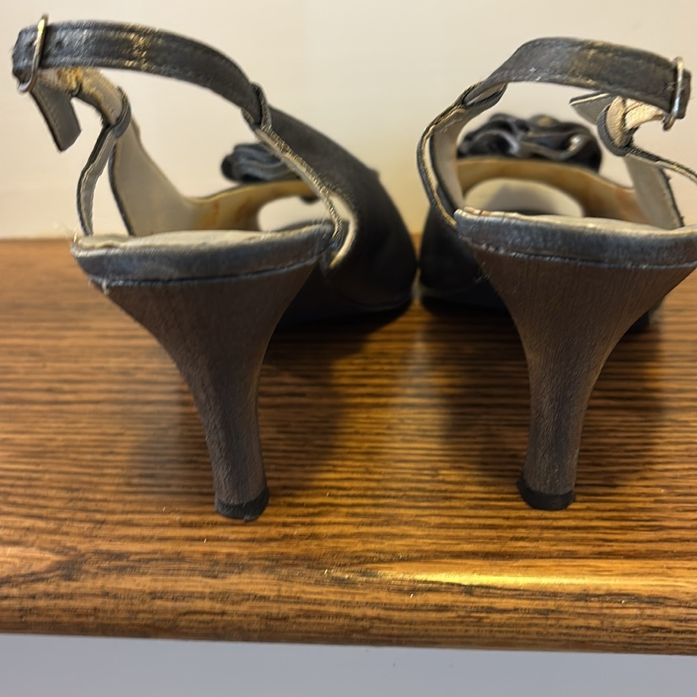 Annie Shoes Woman’s Satan Shies size 10W - Picture 4 of 7